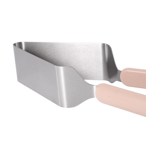 Pinces à gâteau ergonomiques légères et écologiques en acier inoxydable, antidérapantes, à double poignée, multi-usages pour la pâtisserie et les desserts - Product Image 3