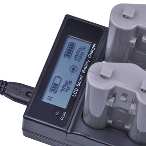 <span class=keywords><strong>Chargeur</strong></span> rapide LCD 2 ports EN-EL18 EL18A EL18B EL18C EL18D pour appareils photo <span class=keywords><strong>Nikon</strong></span> D4 D4S D5 D6 D6S Z9 <span class=keywords><strong>D800</strong></span> D800E D810 D810A D500 D850 - Product Image 4