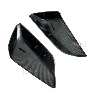 Chevrolet Malibu Carbon Fiber <b>Mirror</b> Covers 16-21 Full Set Left Right <b>Plastic</b> Reflector - Product Image 4
