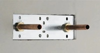 Accessoires de fixation rapide pour robinet : Ensemble de raccords dissimulés en laiton 150 mm, plaque de fixation apparente pour robinet de douche avec eau chaude et froide