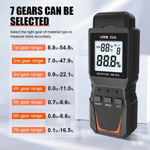 VICTOR 2GA Portable Digital Wood Moisture <b>Meter</b>, High Precision Timber <b>Humidity</b> Detector Wood Moisture Tester - Product Image 3
