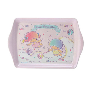 8.25 pouces Angle mélamine Rose <span class=keywords><strong>mini</strong></span> minuscule <span class=keywords><strong>plateau</strong></span> pour les petites filles - Product Image 2