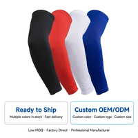 Manchon de compression rafraîchissant personnalisé anti-UV pour bras, protège-coude sportif, cyclisme, basketball, course à pied, respirant, antidérapant