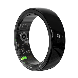 Anillo Inteligente de Cerámica Esmaltada, Monitor de Actividad Física, Resistente al Agua 5ATM, Oxígeno en Sangre, Sueño, Deporte, Ligero, Control por Aplicación, Anillos R18 - Product Image 2