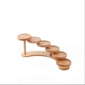 ที่จัดระเบียบโต๊ะวอลนัทแข็งสำหรับตกแต่งบ้านสำนักงานหนังสือแต่งหน้าเครื่องประดับดีไซน์ทันสมัยพร้อมเครื่องมือทำค<span class=keywords><strong>ว</strong></span>ามสะอาดไม่จำเป็นต้องประกอบ - Product Image 6