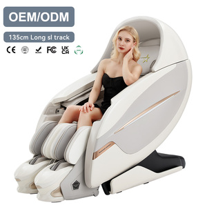 Luxuriöser Ganzkörper-Massagesessel von Nacken bis Oberschenkel mit 4D-Zero-Gravity-Funktion und Morningstar 4-Rollen-<span class=keywords><strong>Massage</strong></span> - Product Image 1