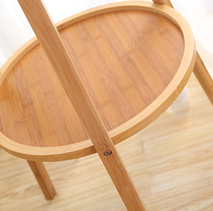 Estante de almacenamiento de varios niveles de bambú para el hogar Estante de ropa para todo tipo de ropa - Product Image 4