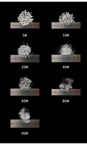 Agrégat décoratif de sable semi-transparent de 5-90 mailles pour le sol en résine époxy Terrazzo et le béton - Product Image 2