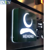 Enseigne LED 3D d'extérieur « Better Together » – Lettres lumineuses électroniques frontales en acier inoxydable, taille personnalisable, pour publicité et décoration