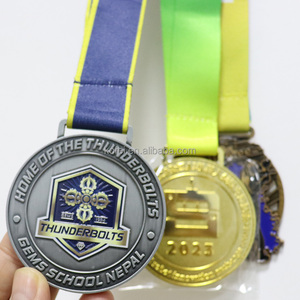 Kofei <strong>Cheap</strong> Design Your Own Logo Zinc Alloy 3D Gold Award Football Basketball Running Custom Metal Sport <strong>Medal</strong> With Ribbon - Product Image 6