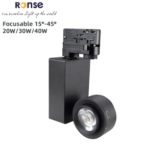 <span class=keywords><strong>Sunrace</strong></span> — lampe sur rail à Led, Angle d'éclairage de 15 à 45 degrés, mise au point réglable, 20w 30w 40w - Product Image 1