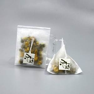 Corn Fiber <b>PLA</b> Biodegradable Non Woven Tea Bag Empty Filter Sachet Customizable Size Custom Drawstring Logo - Product Image 1