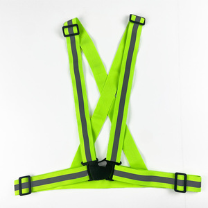 Sangles réfléchissantes Highlight Travail de nuit Sécurité Running Cyclisme <span class=keywords><strong>Gilet</strong></span> de sécurité Sangles de sécurité réfléchissantes - Product Image 2