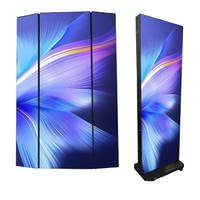 Mur vidéo LED intérieur P1.86, protection IP33, résolution Full HD 1920x1080, lecteur multimédia d'affichage numérique avec prise en charge de l'animation
