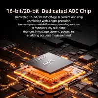 Testeur USB ALIENTEK C2 en carton ondulé, Voltmètre numérique, Détecteur de puissance de charge, Testeur de batterie PD3.2, Détection de charge rapide, Métal CNC