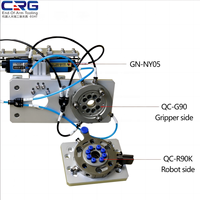 CRG EOAT QC90 Changeur rapide latéral pour outils de bout de bras de robot, coupleur rapide pour applications de marquage industrielles automatiques