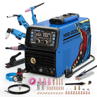 ANDELI Nouveauté 2026 110V 220V MIG-205DP avec prise de type US 10 en 1 Machine de soudage MIG TIG CUT MMA et Flux Clean