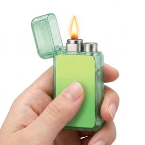 Portable Electronic Lighter with Transparent Windproof Design Outdoor <b>BBQ</b> Cigarette Smoking Bar Best Selling - Product Image 6