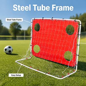 Mini Portería <span class=keywords><strong>de</strong></span> Fútbol Plegable Profesional, Rebotador <span class=keywords><strong>de</strong></span> Fútbol Portátil, Red <span class=keywords><strong>de</strong></span> Fútbol Ecológica para Entrenamiento - Product Image 3