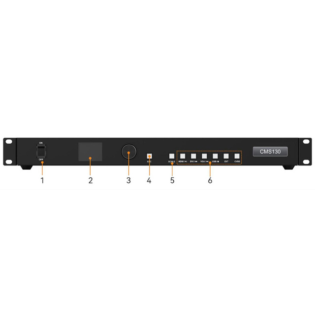 Novastar CMS130 CMS260 VX400 VX600 VX1000 VX2000 Pro All in One 1080P HDR10 LED Display Screen Video Processor