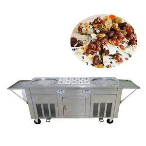 Máy Làm Kem Chiên Sữa Chua Đông Lạnh Bán Chạy 2022 Máy Làm Kem Cuộn - Product Image 1