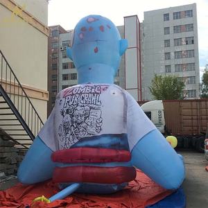 Fête <span class=keywords><strong>Musique</strong></span> Festival Décoration Gonflable Halloween Zombie Chiffres - Product Image 2