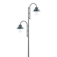 Lampe de jardin LED DC, indice de protection IP65, lumière du jour 5000K, extérieur