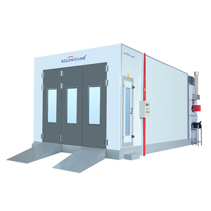 Cabine de peinture diesel certifiée CE avec éclairage <span class=keywords><strong>LED</strong></span> et filtres environnementaux à 3 étapes pour ateliers de carrosserie automobile - Product Image 1