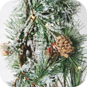 Décorations de Noël Articles de fête Creative Christmas Berry Cedar Tabletop Arboles Cone the Natural Material Decorative Tree - Product Image 3