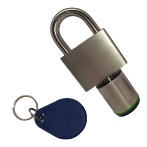 Candado electrónico <span class=keywords><strong>para</strong></span> sistema <span class=keywords><strong>de</strong></span> gestión <span class=keywords><strong>de</strong></span> control <span class=keywords><strong>de</strong></span> acceso Bluetooth, candado <span class=keywords><strong>de</strong></span> perilla <span class=keywords><strong>de</strong></span> registro <span class=keywords><strong>de</strong></span> desbloqueo <span class=keywords><strong>de</strong></span> contenedor <span class=keywords><strong>para</strong></span> uso doméstico <span class=keywords><strong>de</strong></span> puerta <span class=keywords><strong>de</strong></span> vidrio/aluminio - Product Image 4