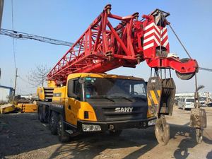 รถเครนมือสอง Sany 80 ตัน 2020 รถบรรทุก 50/80/100/110/180/200 ตันรถบรรทุกติดเครน qy80k 80 ตันรถเครนมือสอง - Product Image 4