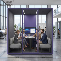 Cabine insonorisée Silentbox, mobilier insonorisant, bureau portable insonorisé, isolation phonique, cabine téléphonique