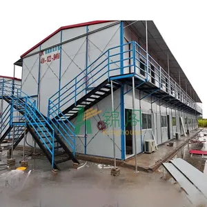 2024 Removable Prefabricated k Type House Sandwich Panel Wall Waterproof For Worker Dormitory Modular Prefabricated House