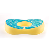 Offre Spéciale Sain De Refroidissement Gel Siège Coussin Premium Mémoire Mousse Coccyx Coussin de Gel Pour Soulager la douleur
