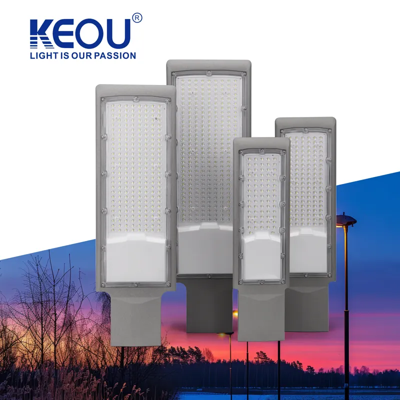 Keou IP66 Luminária LED para iluminação de rua à prova d'água 50W 100W 150W 200W