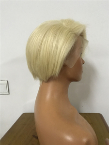 Pelucas de corte Pixie, venta al por mayor barata, peluca rizada Afro corta, pelucas 100% Pixie, cabello humano para mujeres negras, cabello brasileño transparente - Product Image 6