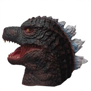 Máscara de Látex Suave de <span class=keywords><strong>Cyou</strong></span>, Nueva, de Godzilla, para Disfraz de Cosplay, para Halloween, Ecológica, para Fiestas - Product Image 4