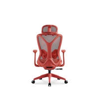 Chaise de bureau ergonomique moderne JOHOOFURNITURE avec appui-tête 3D et hauteur réglable, cadre en PP, coussin épais pour le confort au bureau