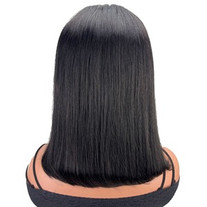 Pelucas Bob de Cabello Humano Virgen, Cabello Vietnamita Crudo, Liso y Sedoso, Pelucas de Cabello Humano para Mujeres Negras, Cutícula Alineada - Product Image 6