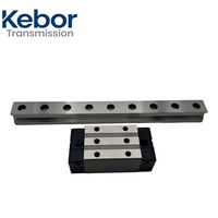 Bloc de glissière à rail de guidage de type stable RGH 20CA, structure durable pour équipement d'automatisation de la fabrication, haute précision