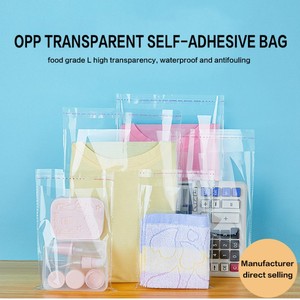 Bolsas de Plástico OPP Transparentes Personalizadas al por Mayor, Bolsas de Celofán Autoadhesivas para Regalos, Tamaño Pequeño - Product Image 5