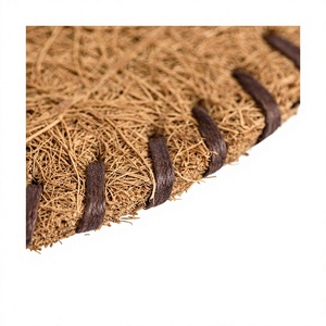 Sous-verre en fibre de coco naturelle de 5 mm d'épaisseur, fait main, très absorbant, écologique, pour tasses et verres - Product Image 1