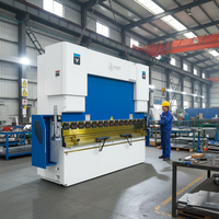 Presse plieuse CNC hydraulique synchronisée entièrement automatique 100-160 tonnes 3200 mm pour tôles d'aluminium et roulements de moteur
