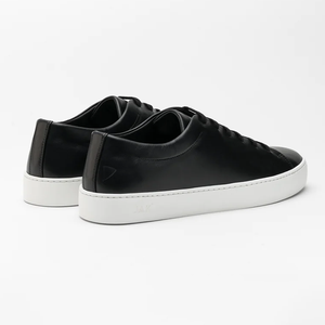 Venta caliente de lujo de primera capa de cuero genuino zapatillas de deporte de corte bajo zapatos casuales atléticos para hombres lassige schuhe - Product Image 5