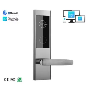 Factory Sales Wholesale Price Smart Cylinder Key Card Door Lock TThotel Management System Smart Door Lock Digital Locks
