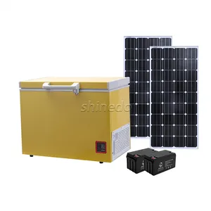 Refrigerador solar personalizado 120L DC para carro, refrigerador, freezer, compressor solar