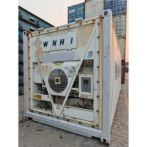 Conteneur frigorifique d'occasion de qualité supérieure 40RH, unité de refroidissement Carrier/Thermo King disponible. - Product Image 4