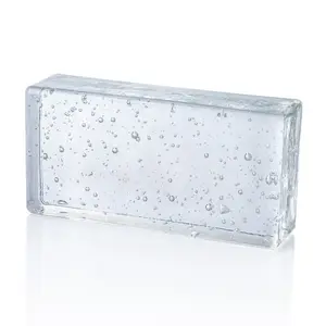 Costruzione di blocchi di vetro di cristallo grezzo blocco di vetro