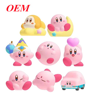Personalizable 3D <span class=keywords><strong>Kirby</strong></span> Figurine Set-Dibujos animados Anime Figura Modelos para la fabricación OEM - Product Image 4