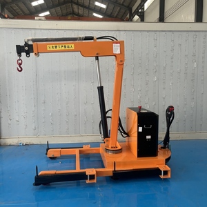 Nueva Grúa Hidráulica Eléctrica de 2 Toneladas de Alta Resistencia con Cable y Estructura de Acero para Uso Agrícola con Control Remoto - Product Image 1